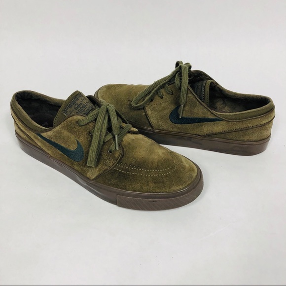 janoski olive green